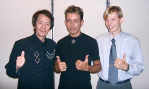 Mr. Momentos, Cyril, and me